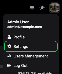 Dropdown Menu