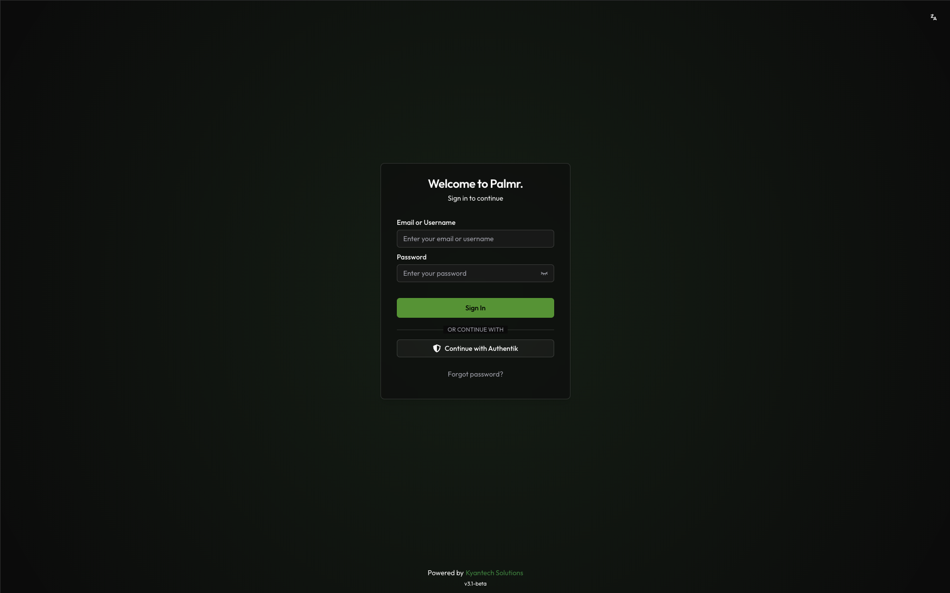 Sign in with Authentik