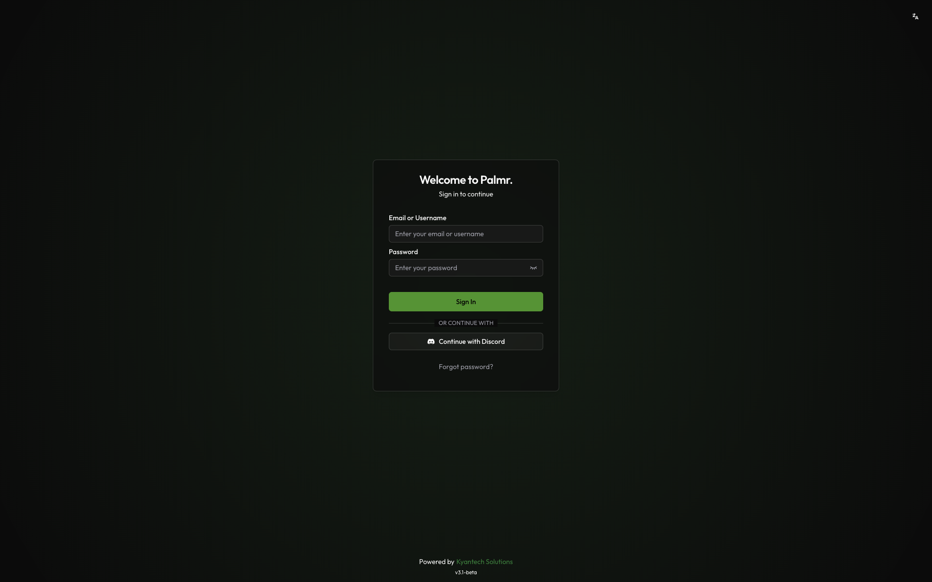 Sign in with Discord